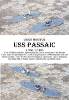 USS Passaic, 1/600 and 1/1200