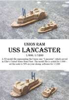 USS Lancaster, 1/600 and 1/1200
