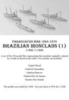 Brazilian Ironclads 1860s Set 1