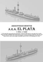 Argentinian Monitor "El Plata", 1/600 and 1/1200
