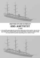 HMS Amethyst, 1/600