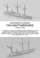 CSS Chattahoochee, 1/600 and 1/1200