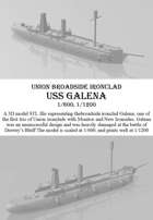 USS Galena, 1/600, 1/1200