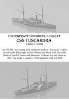 CSS Tuscarora, 1/600 and 1/1200