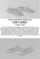 USS Cairo, 1/600