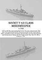 Soviet T43 Class Minesweeper