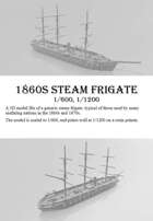 1860s Steam Frigate