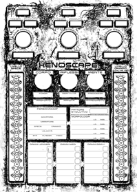 Cruce signati - Scheda del personaggio A4 - Crucesignati | DriveThruRPG