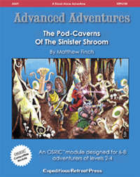 Cover of The Pod-Caverns of the Sinister Shroom (AA#1)