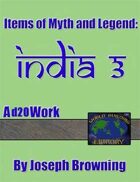 World Building Library: Items of Myth and Legend: India 3