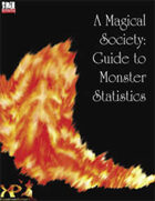 A Magical Society: Guide to Monster Statistics