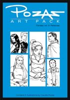 Pozas Art Pack Fantasy vol. 6: Personas