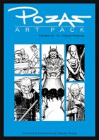 Pozas Art Pack: Fantasy vol. 12-Unique Personas