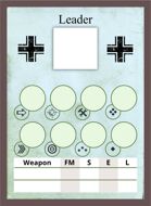 The Face of Battle: German Blank Leader Card
