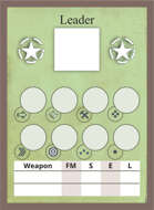 The Face of Battle: American Blank Leader Card Deck #1