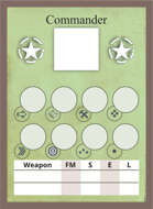 The Face of Battle: American Blank Crew Card Deck #1