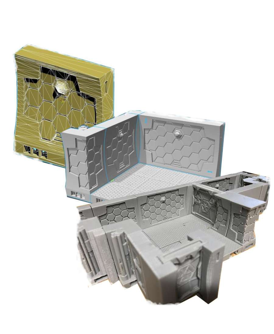 Future Worlds: High Tech Modular Scenery Set - Arid Hills Gaming ...