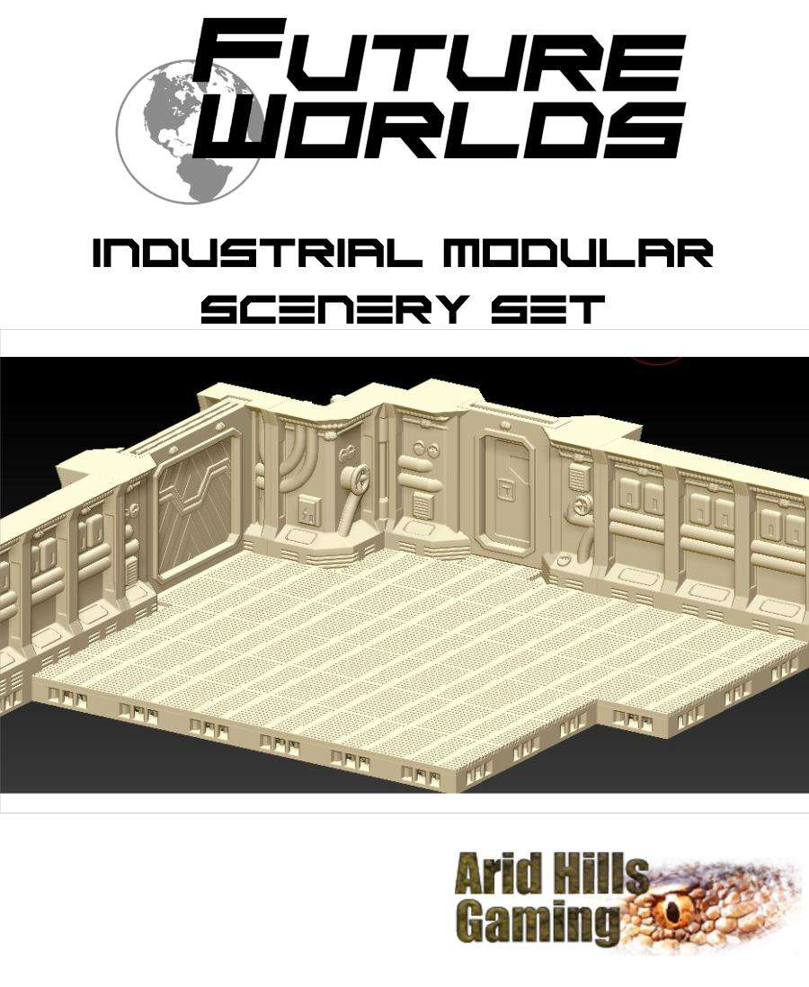 Future Worlds: Industrial Modular Scenery Set - Arid Hills Gaming ...