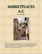 Marketplaces A-C