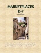 Marketplaces D-F