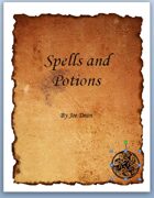 Fantasy Spells and Potions - Pages From A Wizard's Book