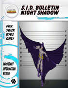 S.I.D.s Bulletin 12 - Night Shadow