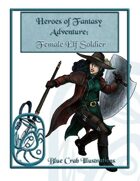 Heroes of Fantasy Adventure: Female Elf Soldier