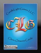 Cleric/Oracle Orisons Cards