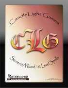 Sorcerer/Wizard 1st Level Spell Cards
