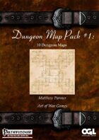 Dungeon Map Pack #1: 10 Dungeon Maps