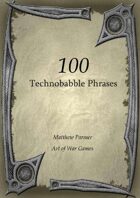 100 Technobabble Phrases