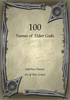 100 Names of Elder Gods