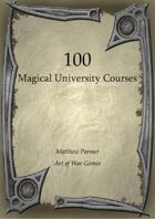 100 Magical University Courses