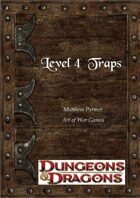 Level 4 Traps
