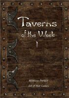 Taverns of the Week 1