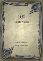 100 Castle Names