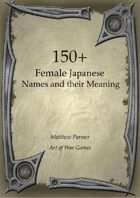150+  Female Japanese Names and Their Meaning
