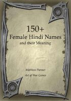 150+  Female Hindi Names and Their Meaning
