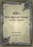 300+  Male Spanish Names and Their Meaning