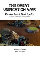 The Great Unification War Campaign: Operation Ramrod: Kreul SpecOps: Compatible with Stargrunt II and Gruntz 15mm