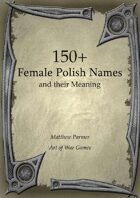 150+ Polish Female Names and Their Meaning