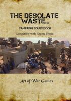 A Desolate Waste: Post Apocalyptic Skirmish: Compatible with Gruntz 15mm