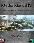 Mecha Manual IV: PL 5 Mecha Equipment and Weapons