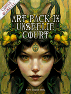 Oldskull Art Pack IX: Unseelie Court (AI Generated)