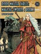 D1000 Master Tables - Magical Swords: Book I