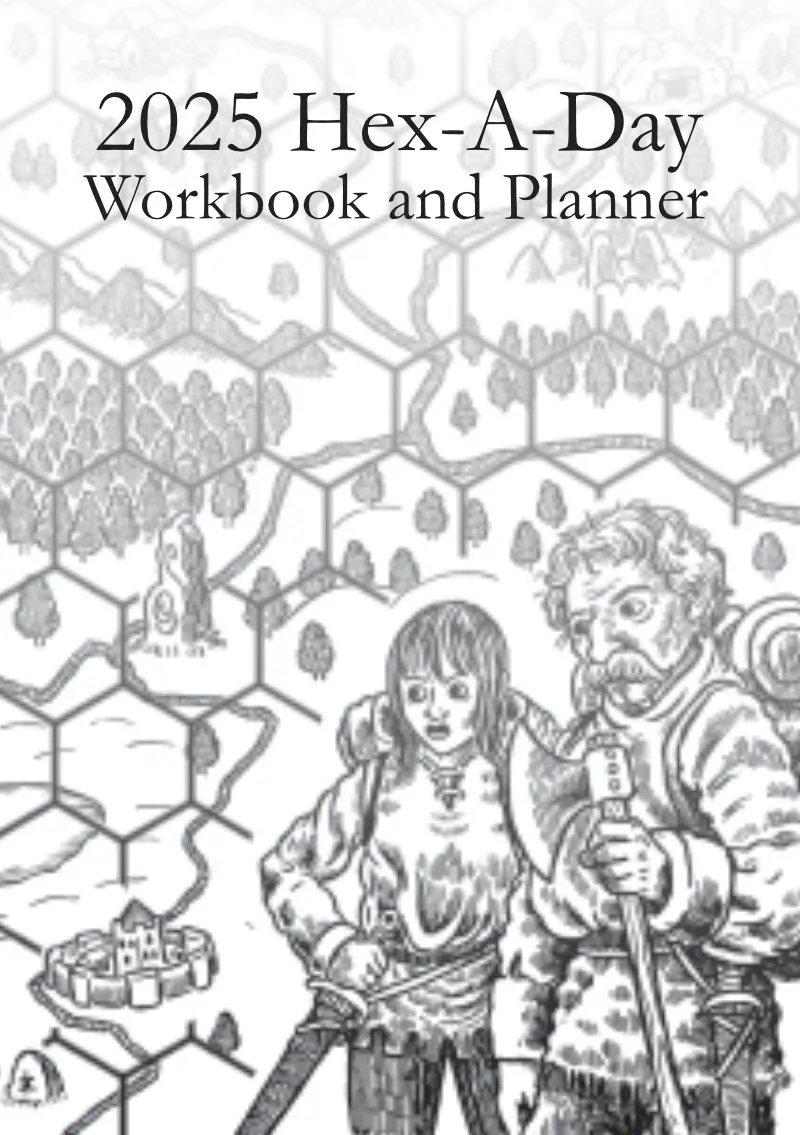 2025 HexADay Workbook Third Kingdom Games DriveThruRPG