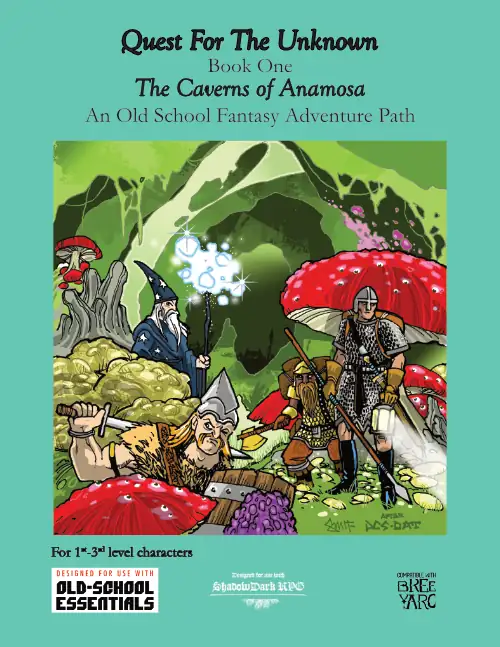 Quest for the Unknown: The Caverns of Anamosa — product thumbnail