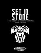 Set in Stone: A One-Page RPG of Gargoyle Guardians