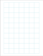 One Inch Square Grid Paper