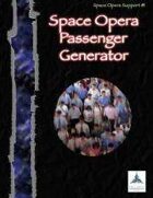 Space Opera Passenger Generator - Space Opera Support #1